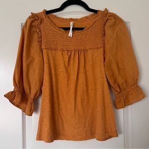 Anthropologie Quarter Sleeve Blouse